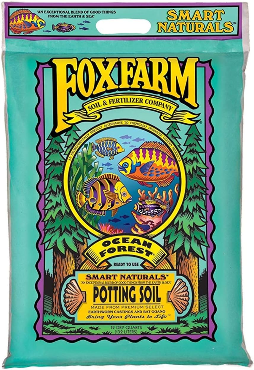 FoxFarm Ocean Forest Potting Soil 12qt (Pack of 5) T85568