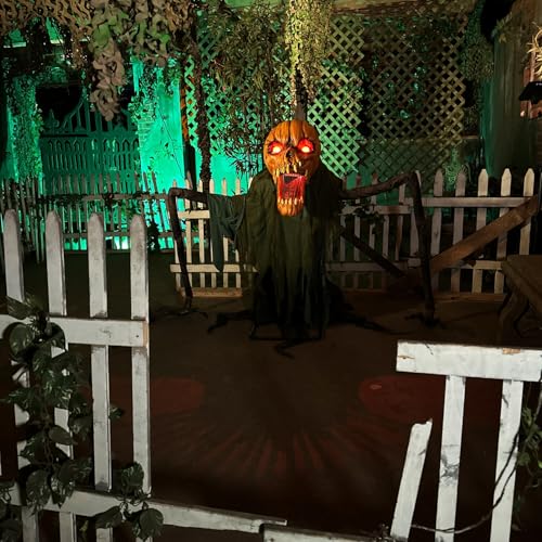 Haunted Hill Farm 5.9 ft Animatronic Lurching Woman by Tekky S393