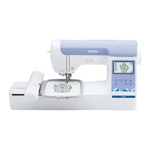 Brother Elite PE900 Embroidery Machine with Wireless LAN and Sewing Bundle C66210