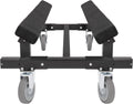 ECOTRIC Universal Watercraft Dolly 1400 LBS Compatible with Sea-Doo Yamaha Kawasaki Jet Ski Stand Boat Adjustable w/Four Casters & Two Brakes Steel Black