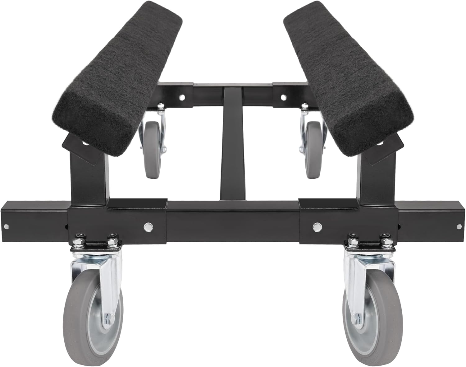 ECOTRIC Universal Watercraft Dolly 1400 LBS Compatible with Sea-Doo Yamaha Kawasaki Jet Ski Stand Boat Adjustable w/Four Casters & Two Brakes Steel Black