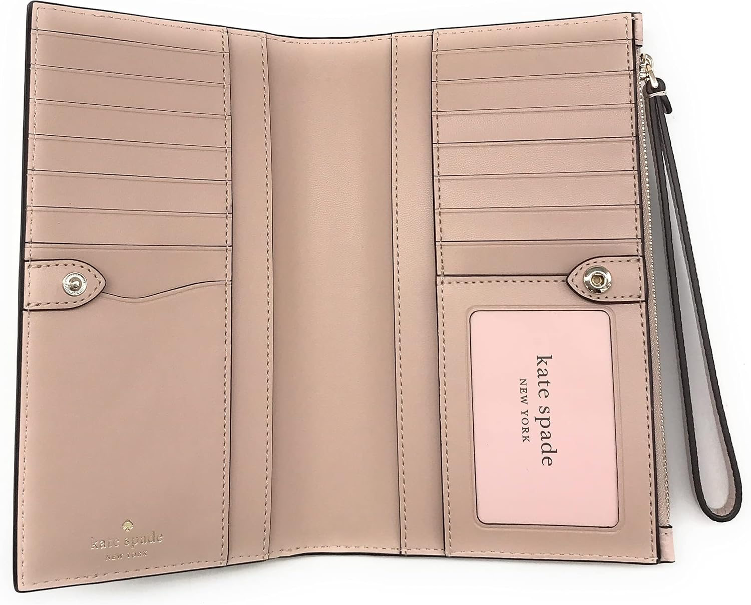 Kate Spade New York Leila Medium Pebbled Leather Phone Wallet Wristlet J126