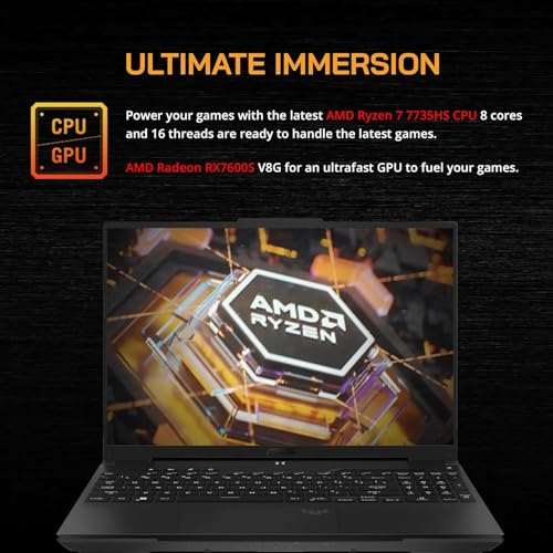 ASUS TUF Gaming A16 (2024) Gaming Laptop, 16” FHD+ 165Hz, AMD Ryzen 7, RX7700S, 16GB RAM, 512GB SSD X4394