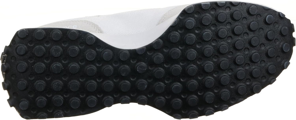 New Balance Men's 327 Sneaker, White with Black Q2145