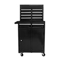 5-Drawer Rolling Tool Cart with Wheels, Black V51953