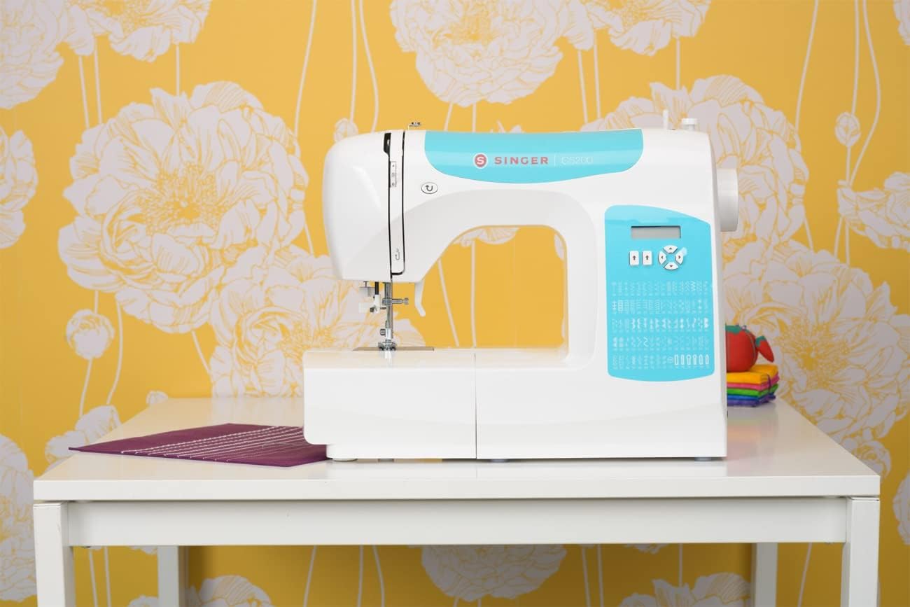 Singer C5200 Computerized Sewing Machine with 80 Built-in Stitches, LCD Screen & LED Lighting G8513