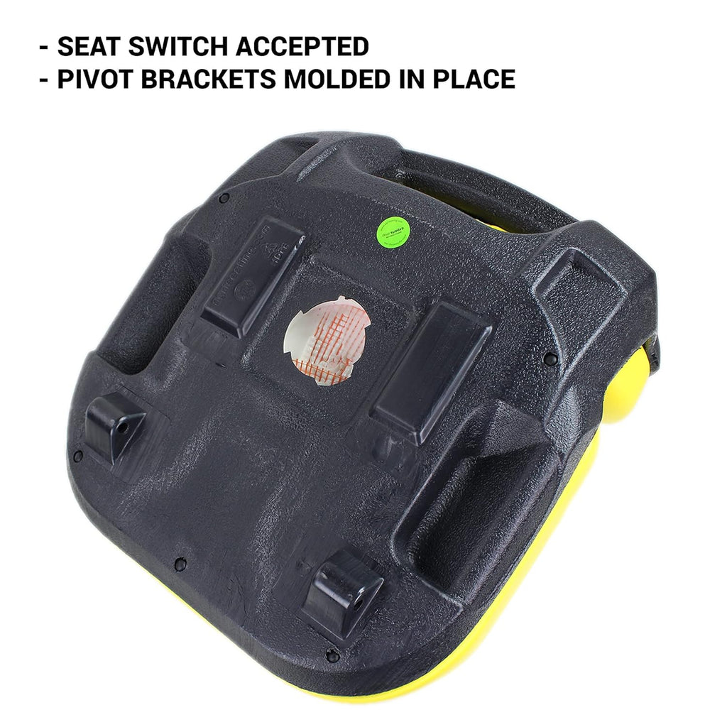 Eparts, Inc. Deluxe Yellow Seat for John Deere X500 Series E86920