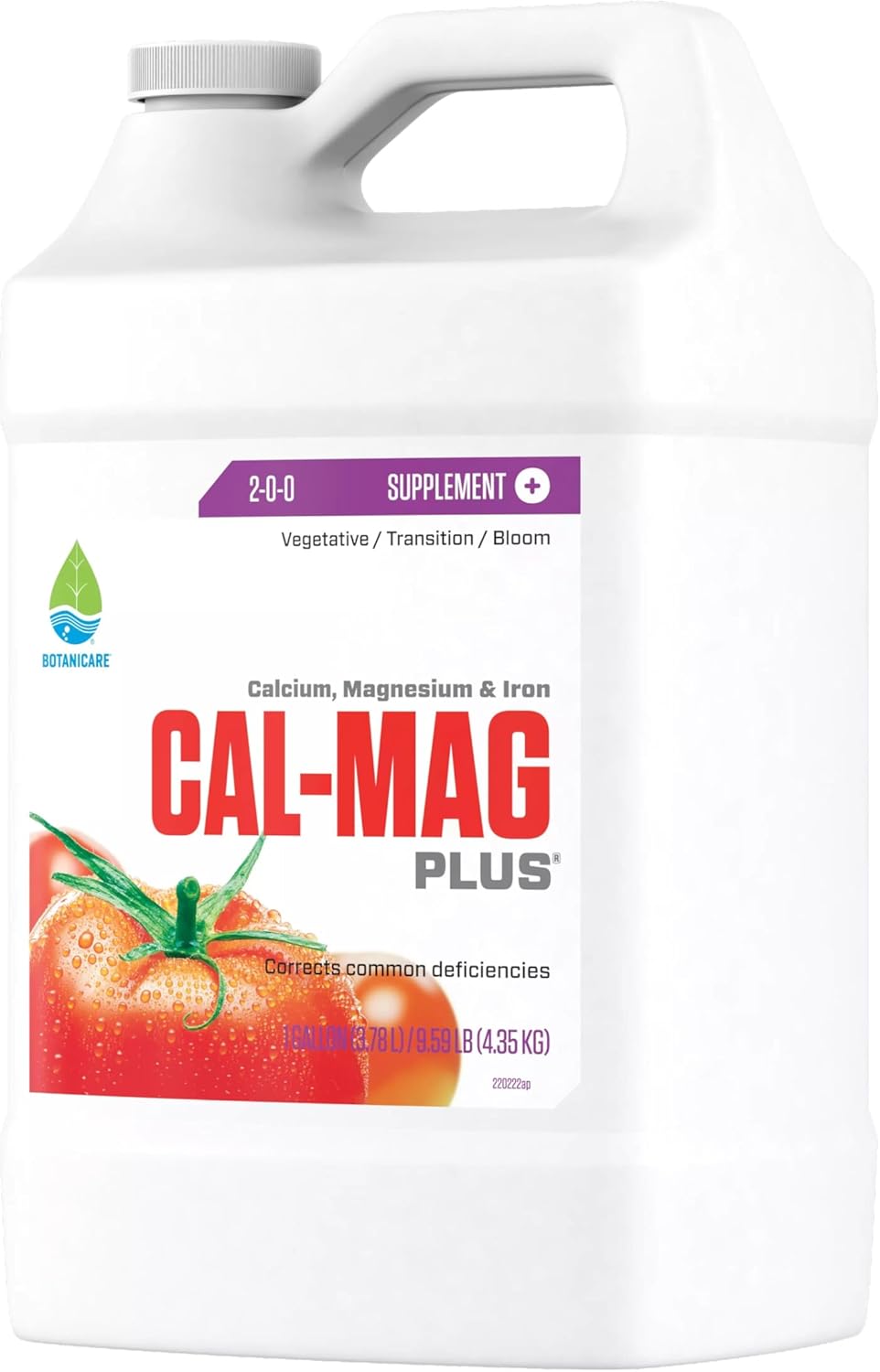 Botanicare Cal-Mag Plus Plant Supplement, 2-0-0, 1 gal. P917789