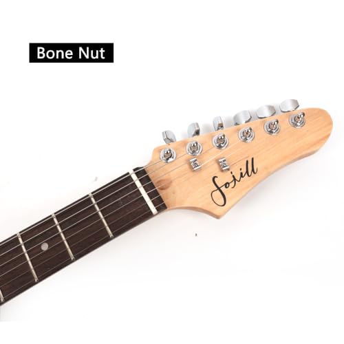 39 Inch Electric Guitar Basswood Body Maple Neck Rosewood Fretboard Gig Bag Pink X870