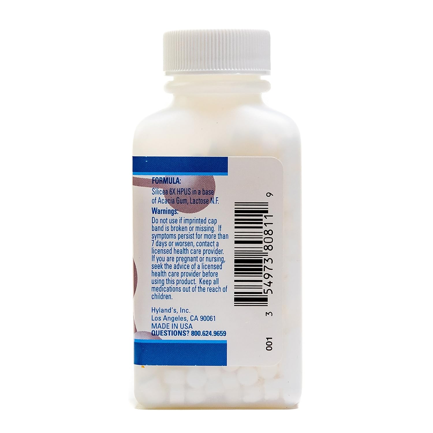 Hyland’s Cell Salts #12 Silicea 6X Tablets, 500 Count T5326