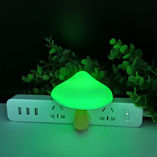 AUSAYE 4 Pack Plug in Mushroom LED Night Light for Bedroom R30736