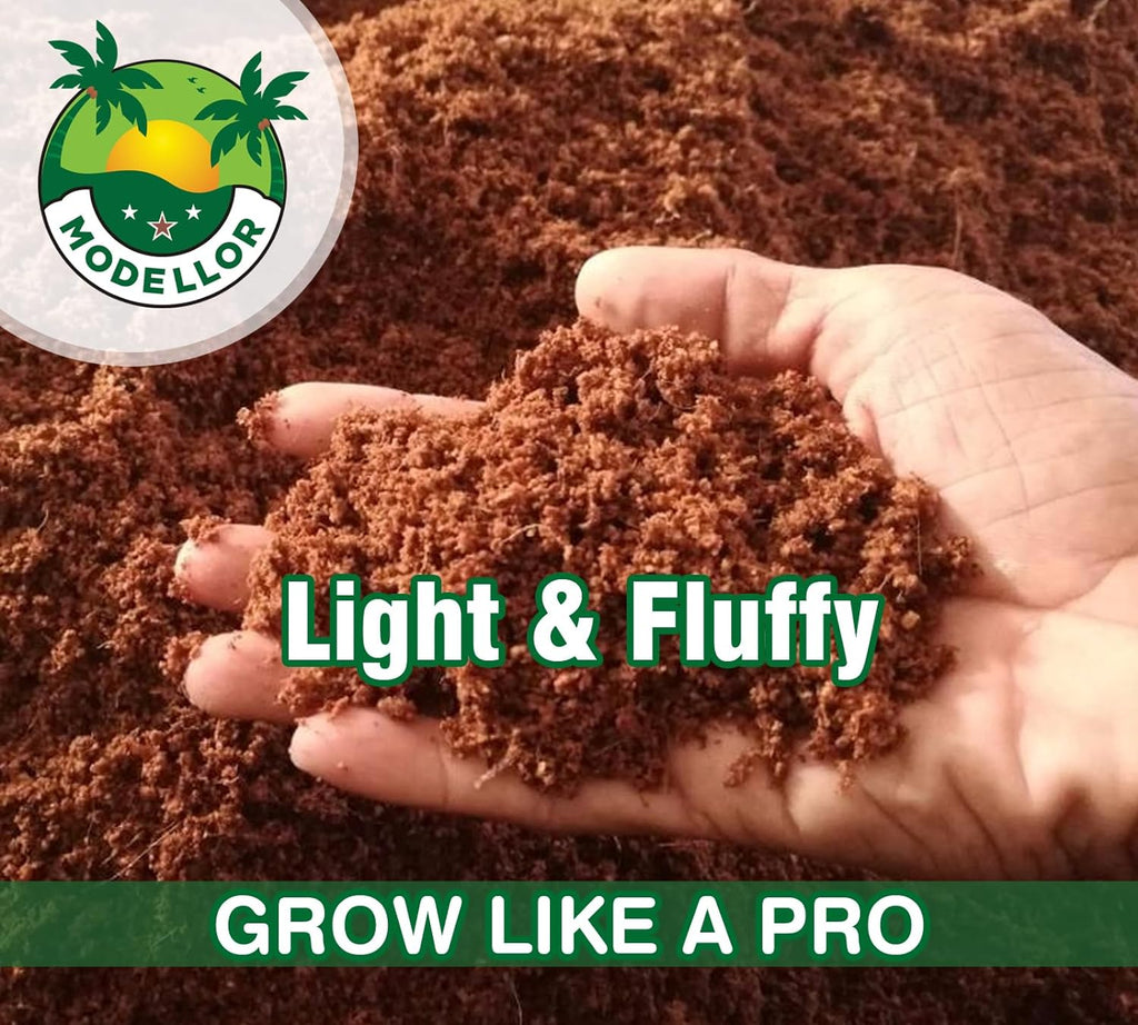 Coco Coir Brick 10 lb. Organic pH Balanced for Gardening T7598