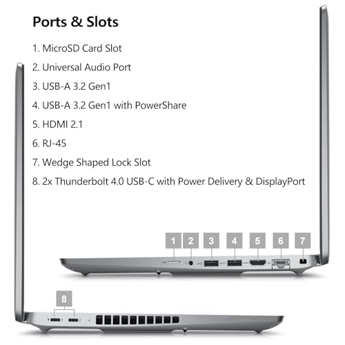 Dell Latitude 5550 15.6" FHD AI Laptop, Intel Ultra 5, 32GB RAM, 1TB SSD, Windows 11 Pro I349