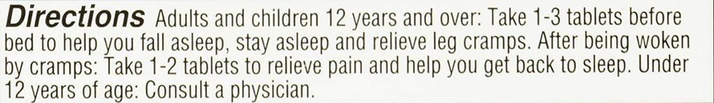 Hyland's Leg Cramps PM Tablets 50 Count (Pack of 2) N729090