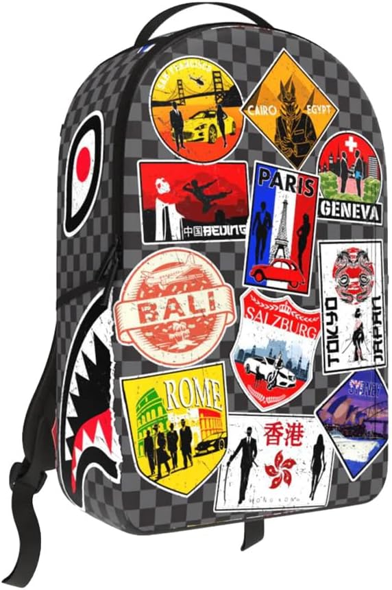 Sprayground Global Mogul Lost Ticket DLXSV Backpack