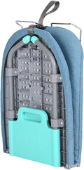 Foldable Ironing Board Set - Includes Cover and Mount for College Dorms, Small Apartments, & Tabletop Use; Portable mini Folding Ironing Board.