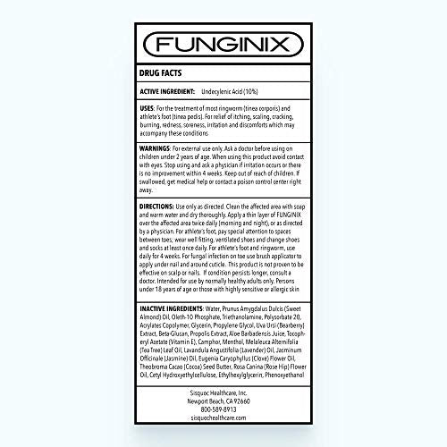 FUNGINIX Toenail Fungus Treatment Extra Strength Antifungal Liquid, 1 Bottle Q929