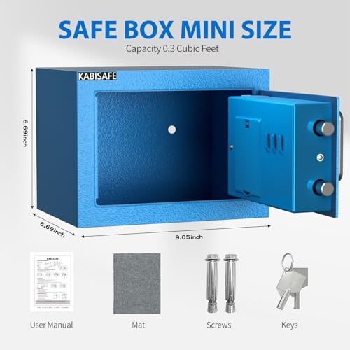 Digital Keypad Safe Box, 0.3 cu ft E4838