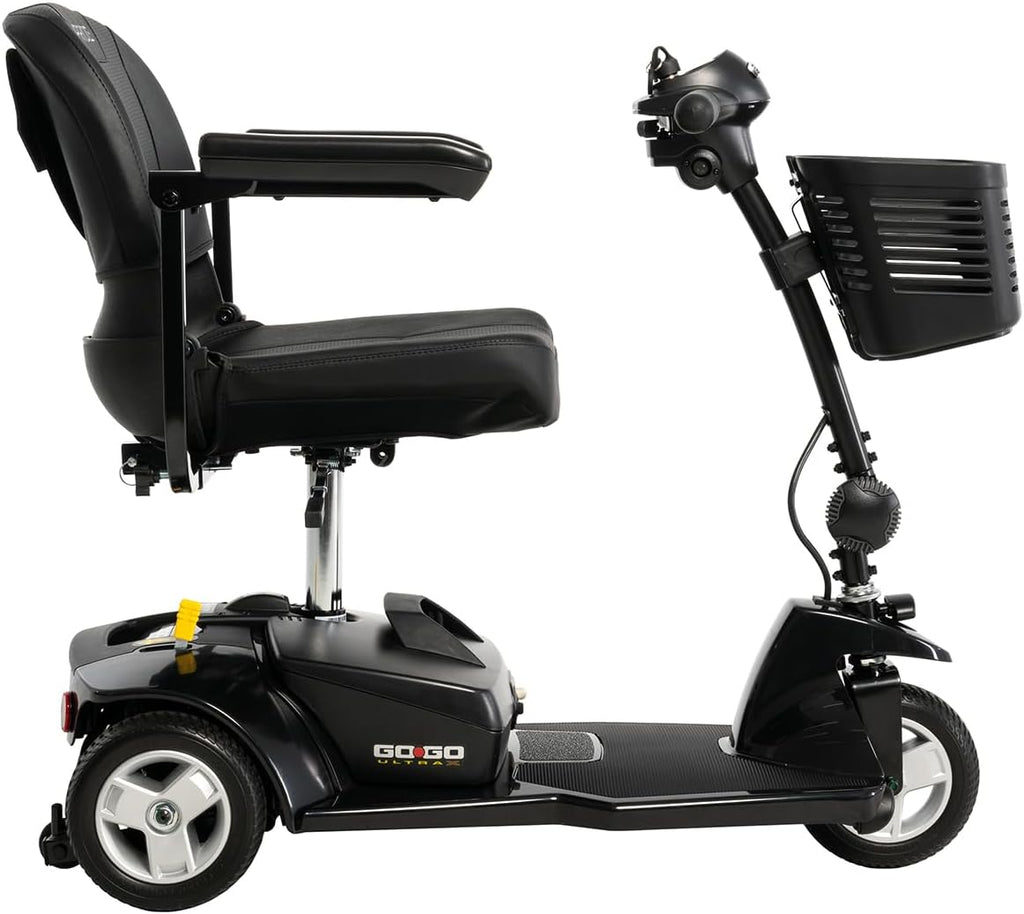 Pride Go Go Ultra X 3-Wheel Mobility Scooter with 5-Year Warranty S65258