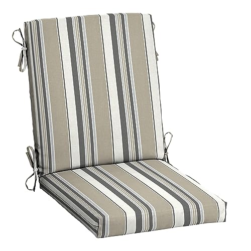 ARDEN Outdoor Dining Chair Cushion 20 x 20 in Weather-Proof Fade Resistant Sapphire Blue J523