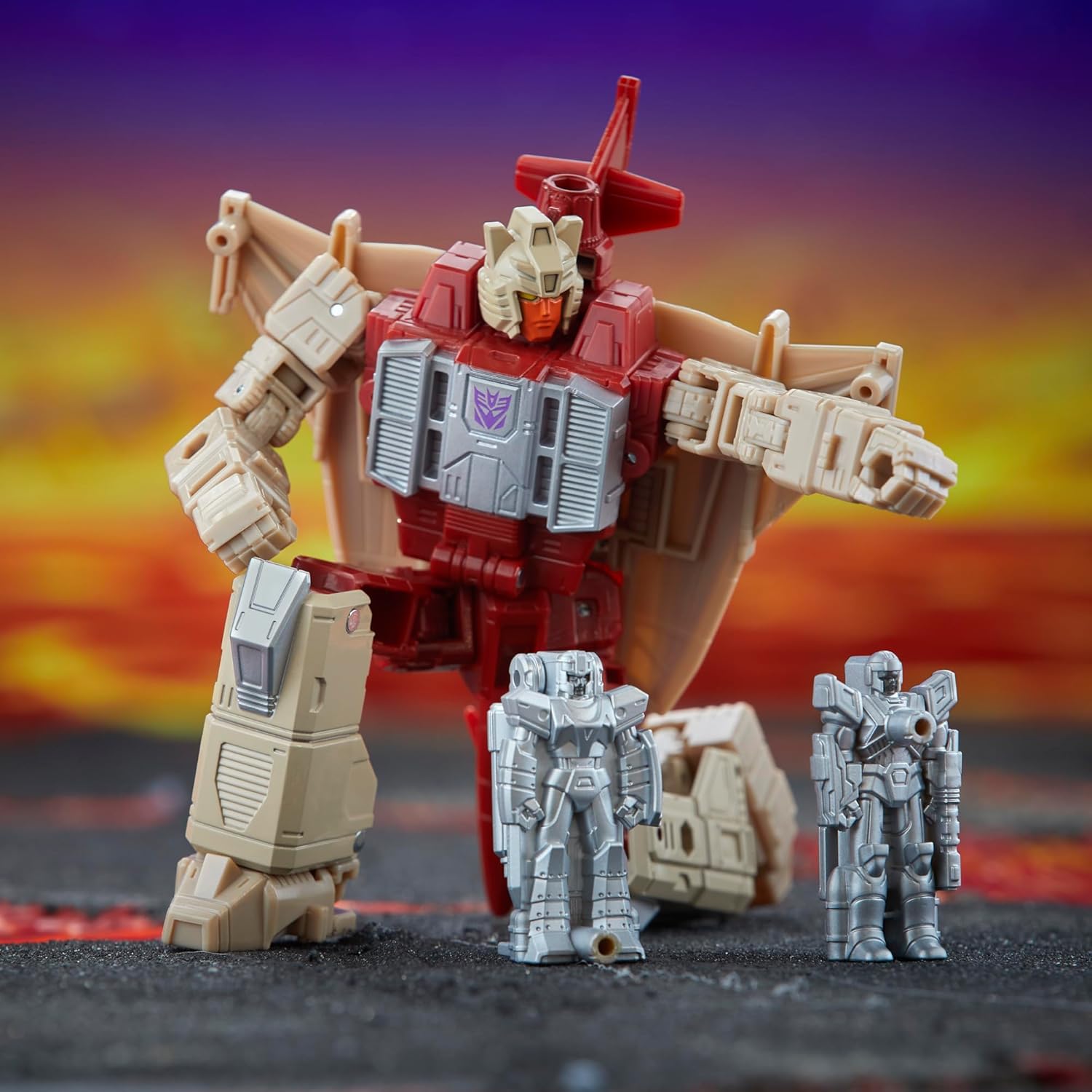 Transformers Legacy United Mayhem Attack Squad Action Figure 4-Pack, Breakdown & Windsweeper, Ages 8+ R445742