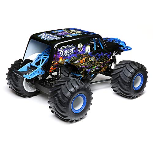 Losi RC Truck LMT 4WD Solid Axle Monster Truck RTR Grave Digger LOS04021T1 R3915