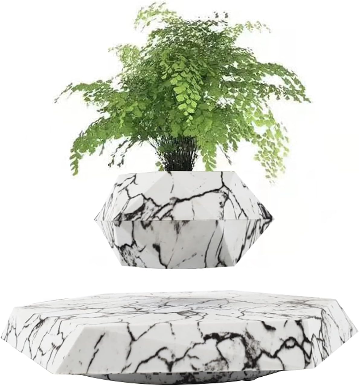 Floating Plant Pot Planter Suspension Air Bonsai Pot Flower Pot Levitating Plant Pot for Home Office