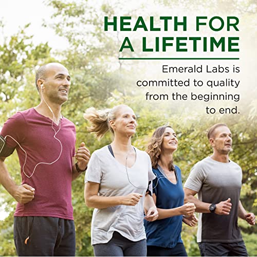 EMERALD LABS Women's 45+ 1-Daily Multivitamin, Gluten-Free, 30 Vegetable Capsules A854079
