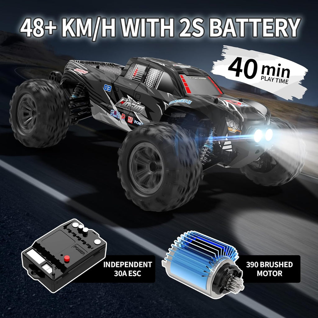 Hosim 1:10 Scale 48+ KMH Remote Control Car for Adults Boys K29929