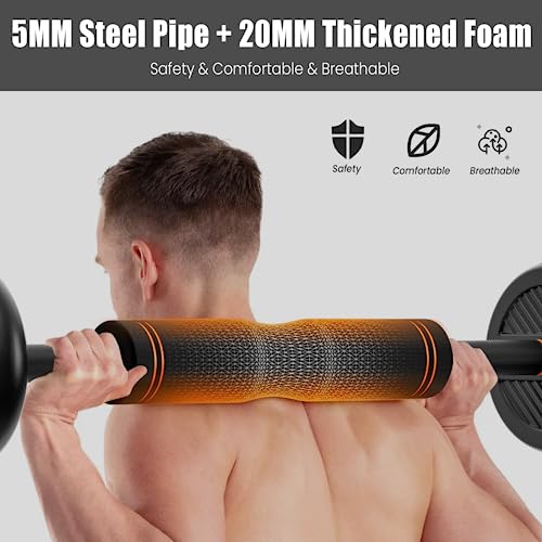 Adjustable 4-in-1 Weight Set, Dumbbell Barbell Kettlebell and Push-up, Home Gym Equipment V1582