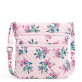 Vera Bradley Women's Cotton Triple Zip Hipster Crossbody Purse