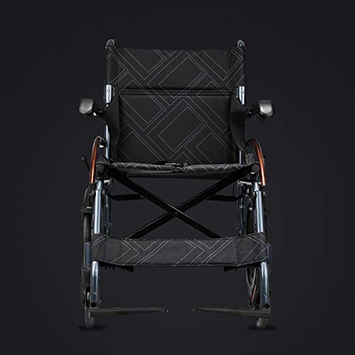 Super-light Magnesium Alloy Self-Propelled Wheelchair with Dual Brake, 18" Seat X462