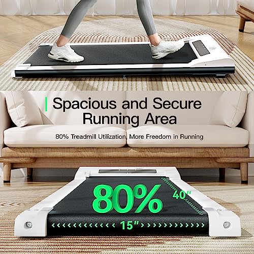 UMAY 512 Walking Pad, Under Desk Treadmill with Remote Control and LED Display D548993