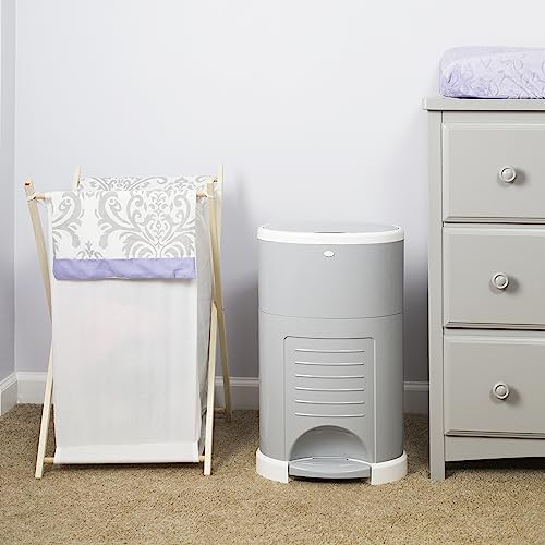 Diaper Dekor Classic Hands-Free Diaper Pail, White B33277