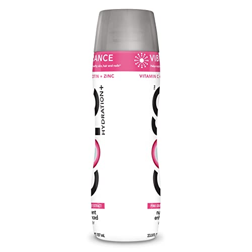 CORE Hydration+ Vibrance Pink Grapefruit Nutrient Enhanced Water, Vitamin C, Biotin & Zinc, 23.9 Fl Oz (Pack of 12) O94882