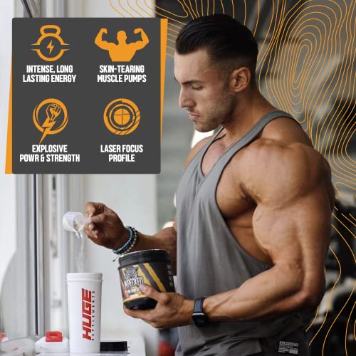 Huge Supplements Wrecked Pre-Workout, 40 Servings C60296