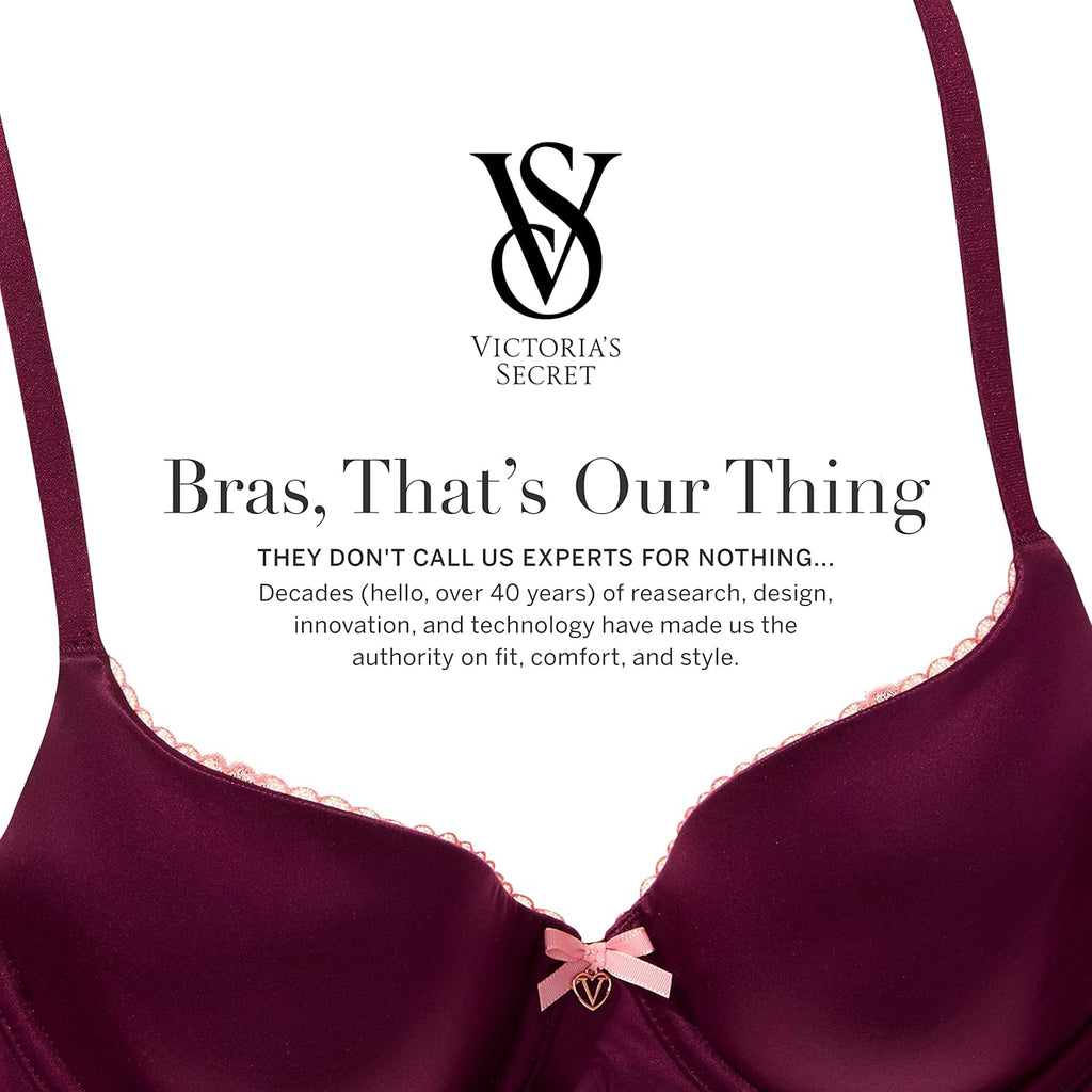 Victoria's Secret Perfect Shape Push Up Bra, Full Coverage, Black 36C H135