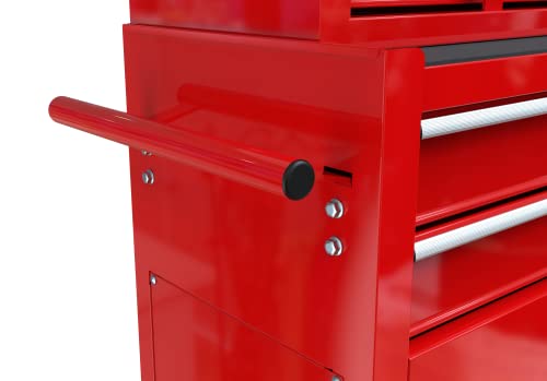 5-Drawer Rolling Tool Cart with Wheels, Black V51953