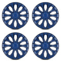 AUTOWIKI 15-Inch Wheel Rim Covers Universal, Hubs Cap Snap on Car Truck SUV ABS Plastic OEM Replacement Fashion Design- R15 Wheel Rim Covers Set of 4 Black Lacquer& Red Lacquer