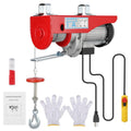 Electric Hoist 1760lbs, TROPOW Electric Hoist 39FT Single Cable Lifting Height, Electric Steel Wire Winch for Garage Warehouse Factory