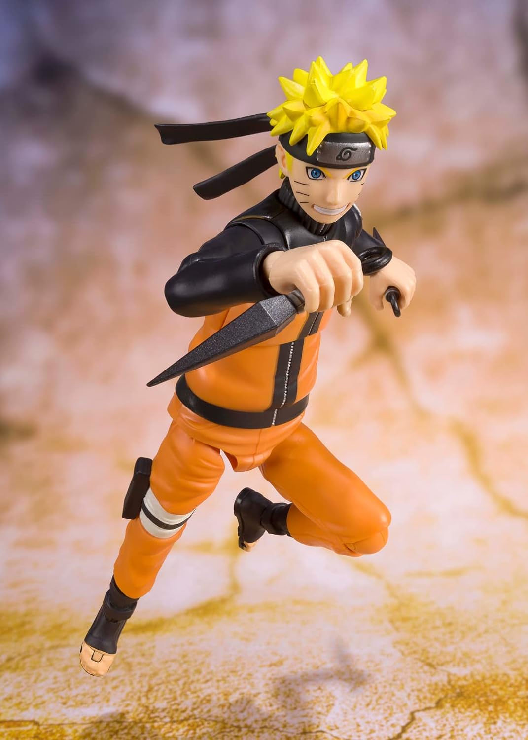 TAMASHII NATIONS Naruto Shippuden Naruto Uzumaki Best Selection New Package Ver. Bandai Spirits S.H.Figuarts Action Figure W23664