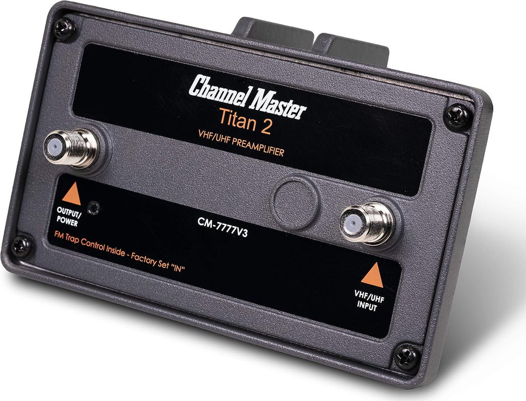Channel Master CM-7777V3 Titan 2 TV Antenna Preamplifier P2916