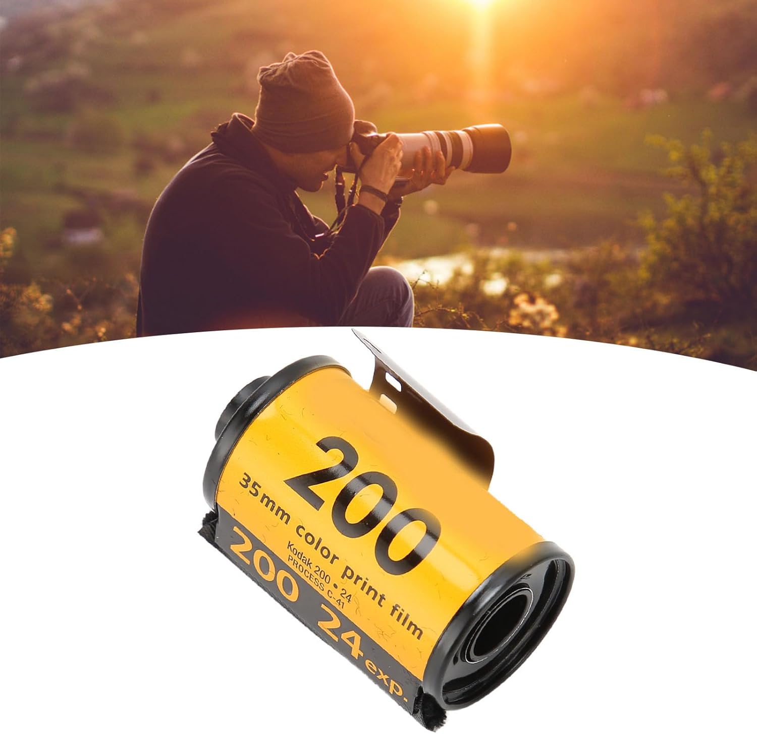 Kodak Gold 200 Color Negative Film 35mm, 24 Exposures M3623
