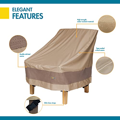 Duck Covers Elegant Waterproof 38 Inch Patio Chair Cover P835334