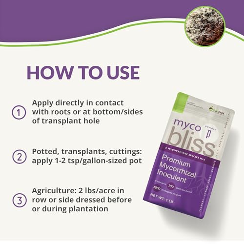 Myco Bliss Granular Mycorrhizal Soil Inoculant for Plants (2 lbs) Y36989