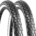 Hycline 2 Pack Bike Tire,24/26x2.125 Inch Folding Replacement Tire for Beach Cruiser Bicycle