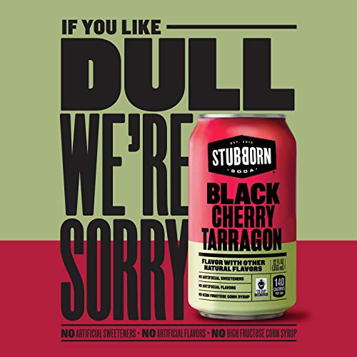 STUBBORN SODA, 3 Flavor Variety Pack, 12oz Cans G595