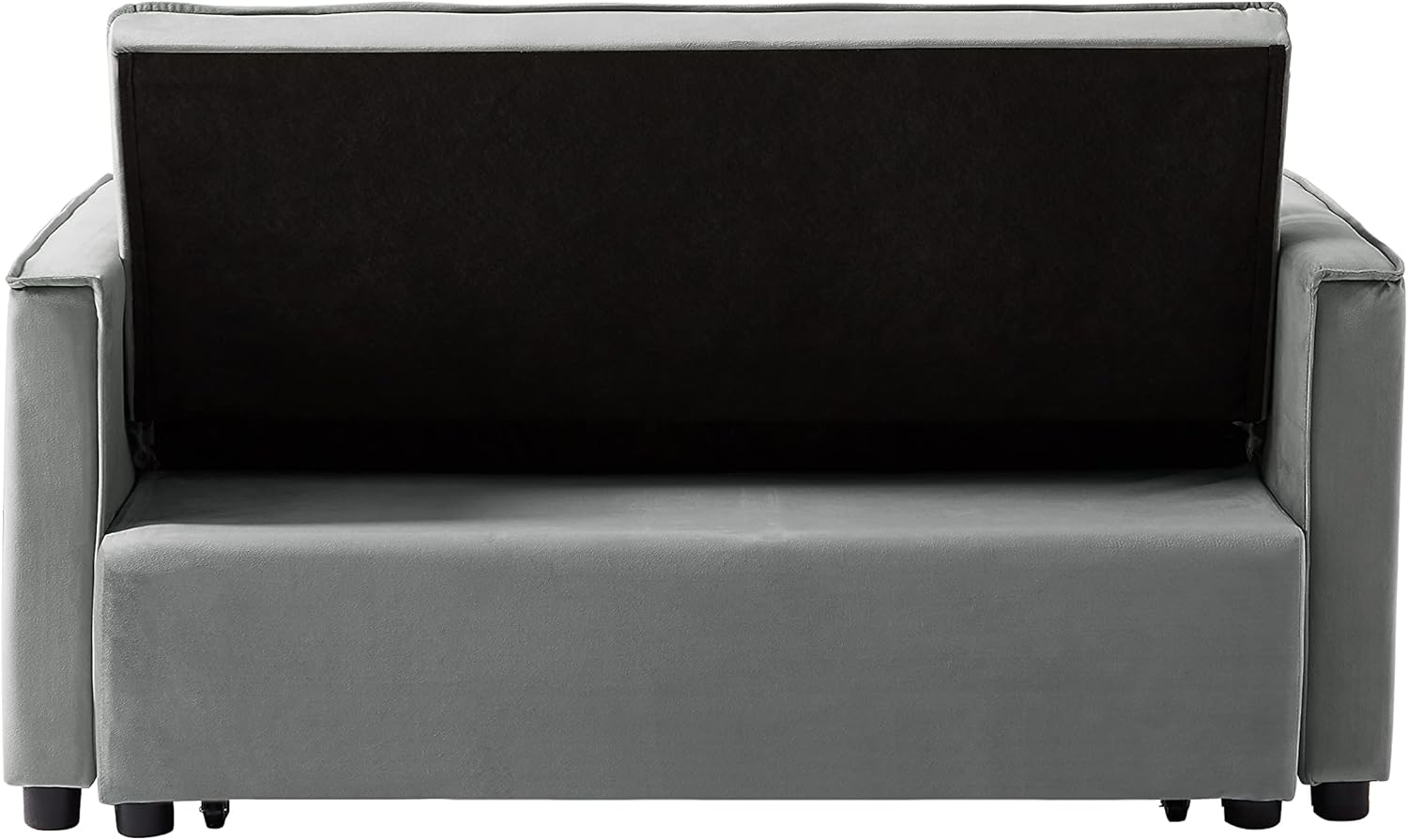 Eafurn Convertible Sleeper Sofa Bed with Adjustable Backrest, Grey E147724