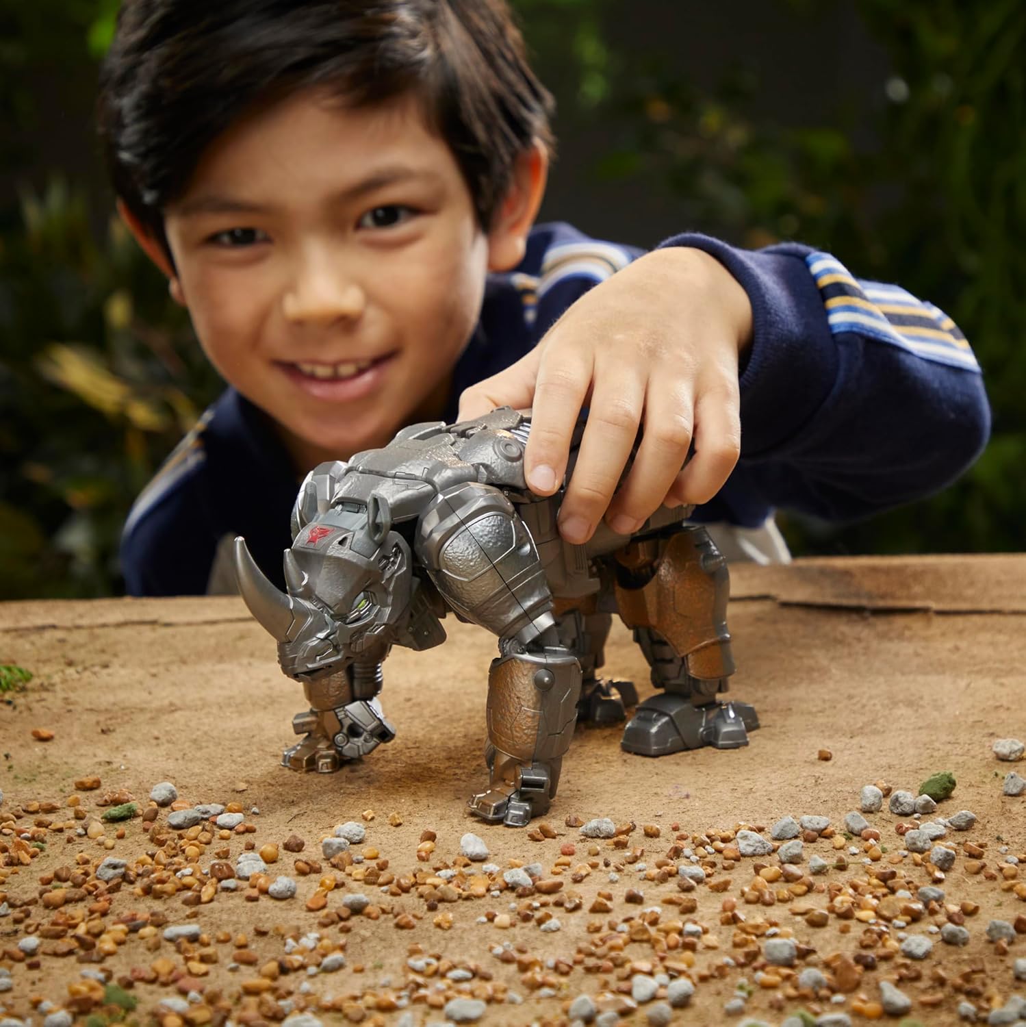 Transformers Rise of The Beasts Smash Changer Rhinox 9-inch Action Figure P39390