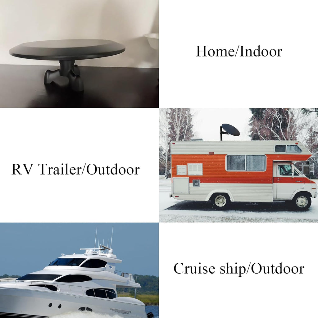 Outdoor TV Antenna for Smart TV, 4K HD, Long Range with Amplifier H239